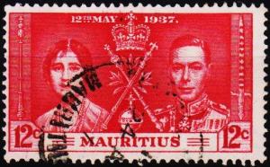 Mauritius. 1937 12c S.G.250 Fine Used