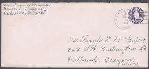 United States, Oregon, Postal Stationery