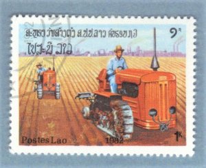 LAOS SCOTT #420 CTO 1k 1982 FARMING