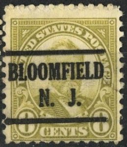 United States - SC #560 - USED PRECANCEL BLOOMFIELD, N.J. - 1923 - US118