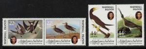 Marshall Islands 64a,C2a MNH Audubon Birds