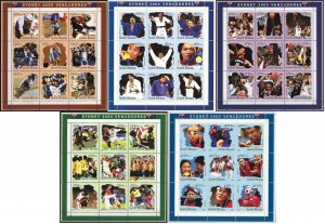 Guinea-Bissau 2001 MNH Stamps Mini Sheet Sport Olympic Games Medals