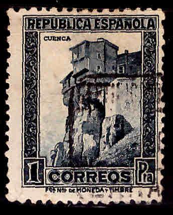 SPAIN Scott 539 Cuenca stamp Used