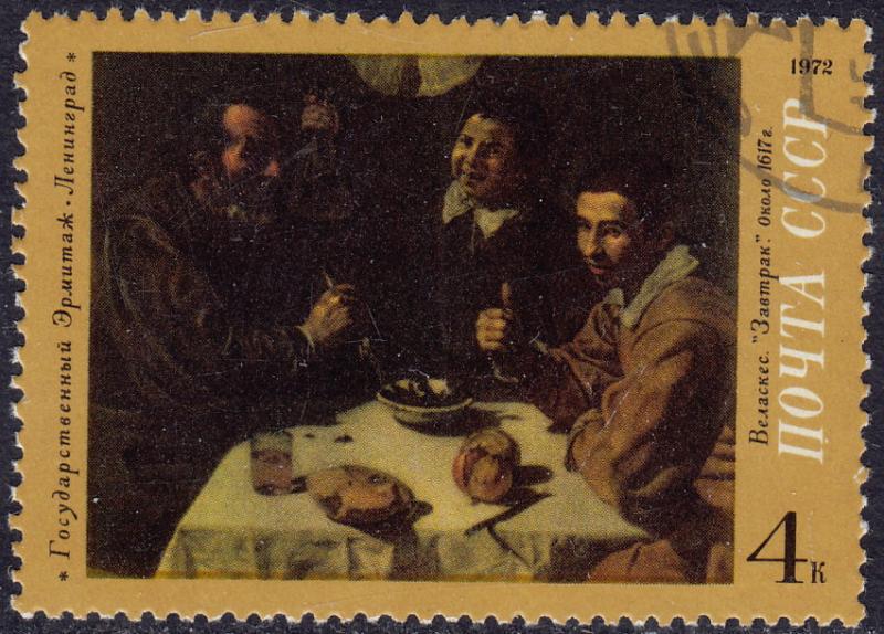 Russia - 1972 - Scott #4001 - used - Art Velazquez