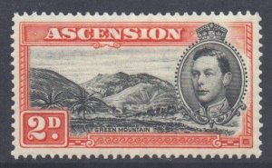 Ascension Scott 43 - SG41, 1938 George VI 2d Perf 13.1/2 MH*