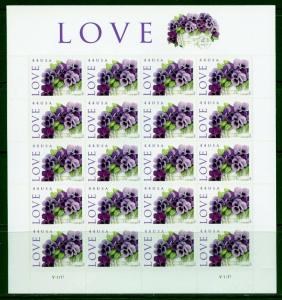 UNITED STATES  SCOTT#4450  44c LOVE  SHEET OF 20  MINT  NH