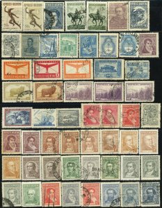 400+ Argentina Postage Latin America Stamp Collection Used 