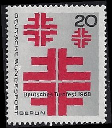 GERMANY-BERLIN #9N266 MINT NEVER HINGED