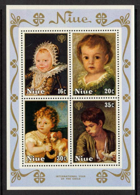 Niue 240a MNH Art, Year of the Child, Dog