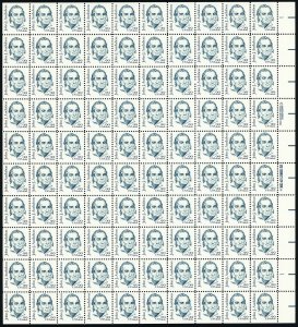 John James Audubon Sheet of One Hundred 22 Cent Postage Stamps Scott 1863