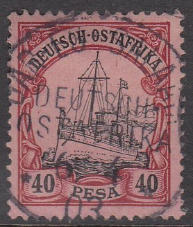 German East Africa 18 Used CV $22.50