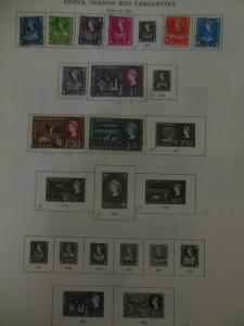 EDW1949SELL : K.U.T. Mint & Used collection, all different on album pages.