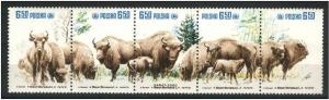 Poland - Mi. 2764-68 (Animals) - MNH - M3260