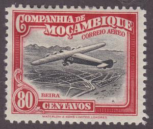 Mozambique Company C10 Airplane Over Beira 1935