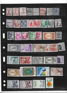 MOROCCO COLLECTION ON STOCK SHEET MINT/USED