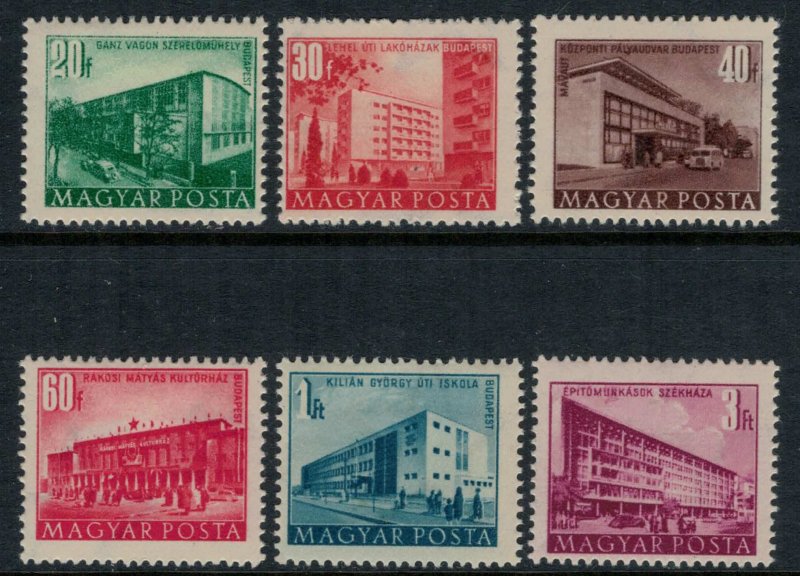 Hungary #962-7*  CV $6.40