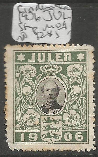 Denmark Cinderella 1906 Jubilee MOG (3cry)