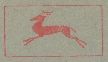 Meter cut Germany 1951 Deer - Gazelle