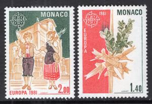 Monaco 1278-1279 Europa MNH VF