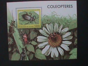 GUINEA-1998-SH148- BEAUTIFUL LOVELY INSET & FLOWER-MNH S/S-VF LAST ONE-