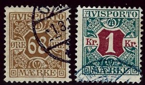 Denmark SC P7 & P8 Used F-VF SCV$31.25....Worth a Close Look!