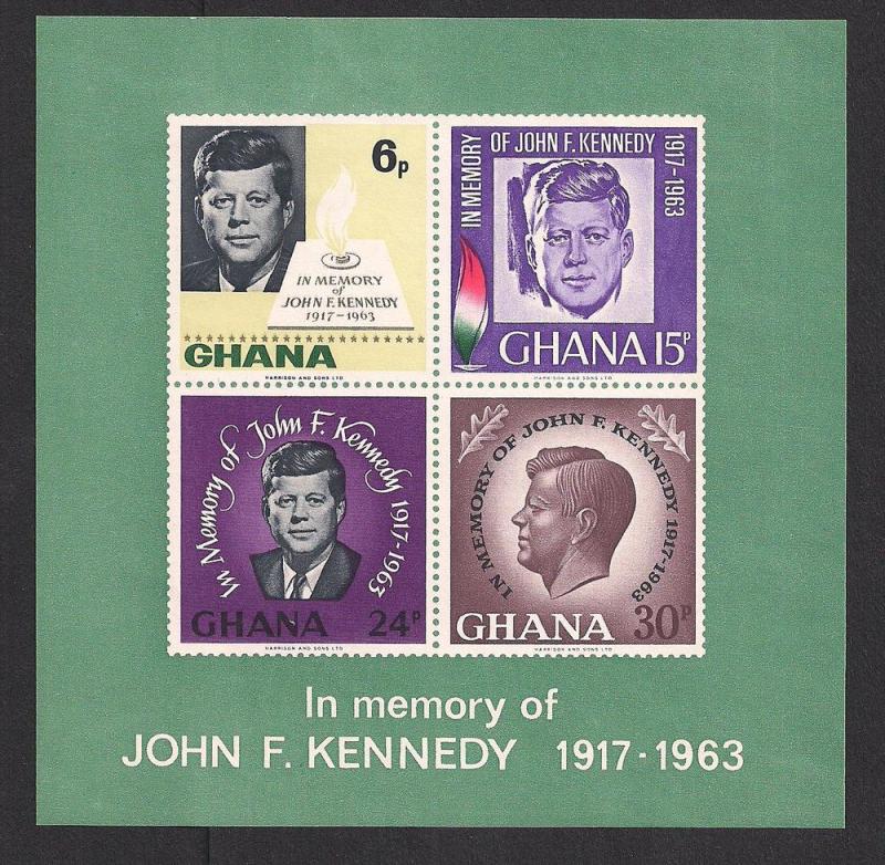 GHANA SC# 239a F-VF OG 1965