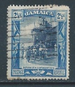 Jamaica #79 Used 2 1/2p Return of Contingent - Wmk. 3