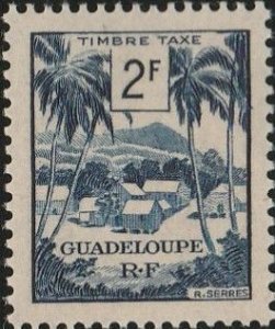 Guadeloupe , #J42 Unused , From 1947