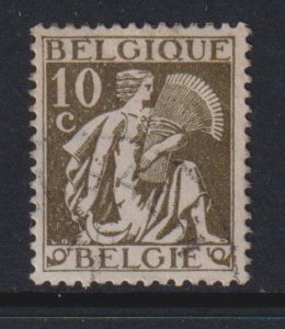 Belgium #247  used  1932  Gleaner  10c