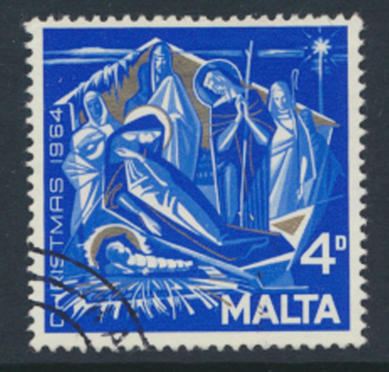 Malta SG 328  SC# 310  Christmas 1964   CTO see details / scan                  