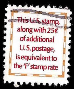 # 2521 USED MAKE-UP STAMP