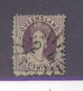 Queensland QV 1876 1/ used