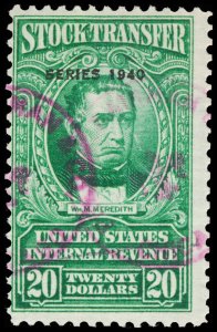 U.S. REV. DATED GREENS RD85  Used (ID # 115795)