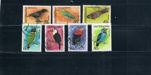 Surinam C58;C61;C63;C65-C67;C69 Birds used (S0033)