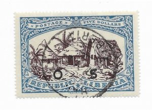 Liberia #O154 Used - CAT VALUE $1.50