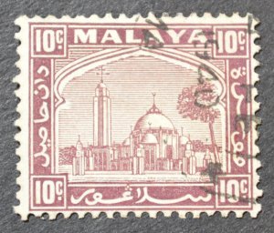 Selangor Sc # 51, VF Used