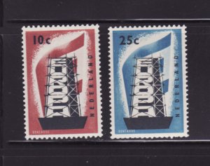 Netherlands 368-369 Set MH Europa (B)