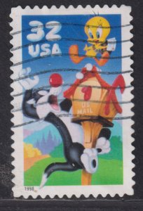 United States 3204a Sylvester & Tweety Bird 1998