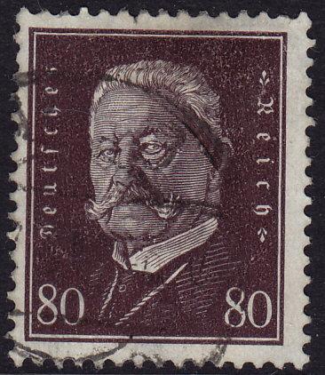 Germany - 1928 - Scott #383 - used - Hindenburg