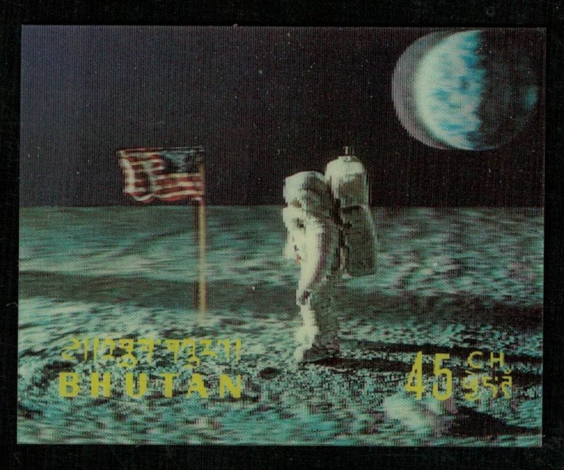 3D Stamps, Hologram, Space, 1967, 45Ch (RT-142)