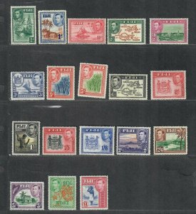 Fiji Sc#117-131B M/NH/VF, Cv. $306.05