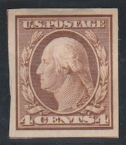 U.S. Scott #346 Washington Stamp - Mint Single