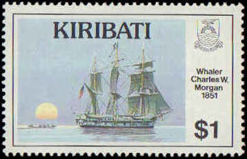 Kiribati #511-514, Complete Set(4), 1989, Ships, Never Hinged