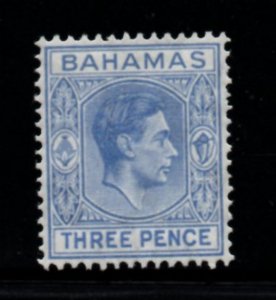 Bahamas Sc 105A 1943 3d d ultra George VI stamp mint