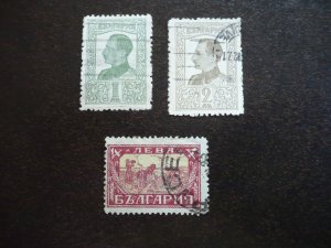 Stamps - Bulgaria - Scott# 195,197,201 - Used Part Set of 3 Stamps