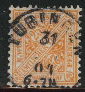 Germany State Wurttemberg Scott o100 Used official