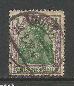 GERMANY 129 VFU GERMANIA Z366-5