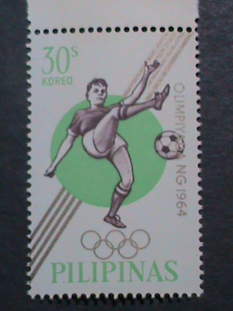 PHILIPPINES-1964-SC# 915-18TH OLYMPIC GAMES-TOKYO'64- JAPAN MNH-VERY FINE