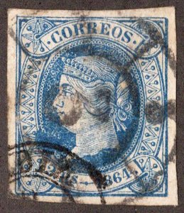 Spain Scott 66 Used.