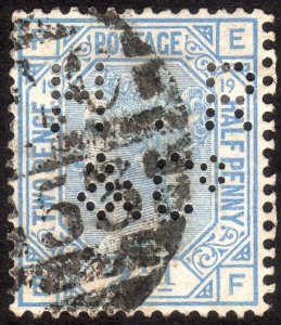 1880, Great Britain, 2 1/2p, Used, Sc 68, Sg 142